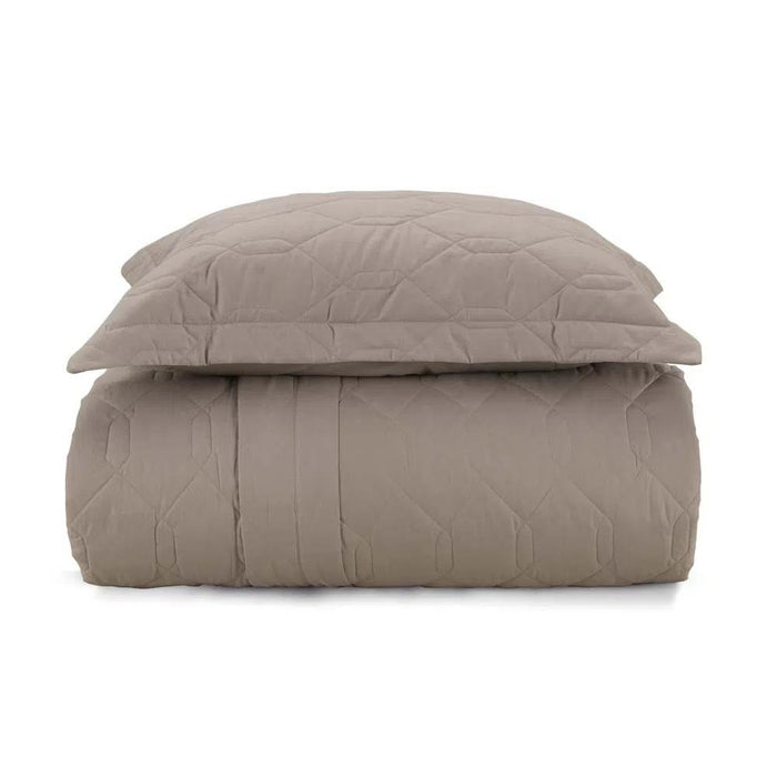 Karsten Cubre Cama Liss Taupe Soltero