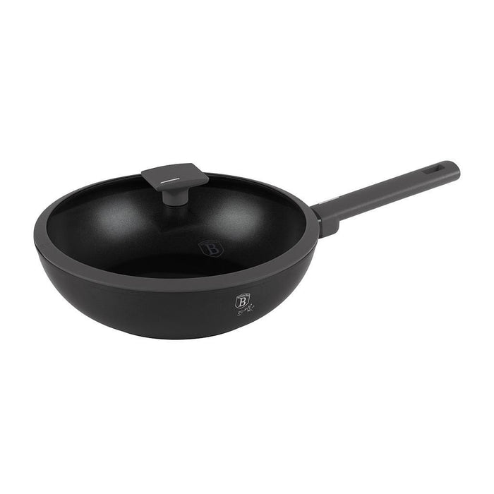 Berlinger Haus Bazar Wok_c/tapa_28_cm_Anthracite_Collection