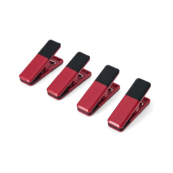 KitchenAid Bazar Set_4PC_Clips_de_cocina_Rojo