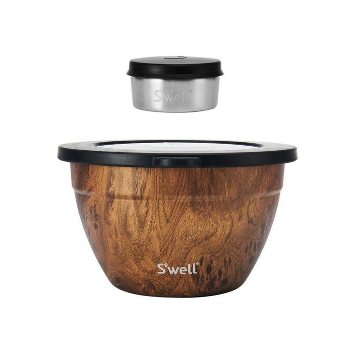 Swell Bazar Kit_Bowl_Termico_C/Tapa_1.9L_Teakwood