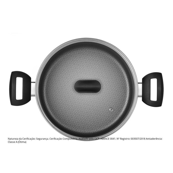 Multiflon Bazar Amora Cacerola 20 Rojo