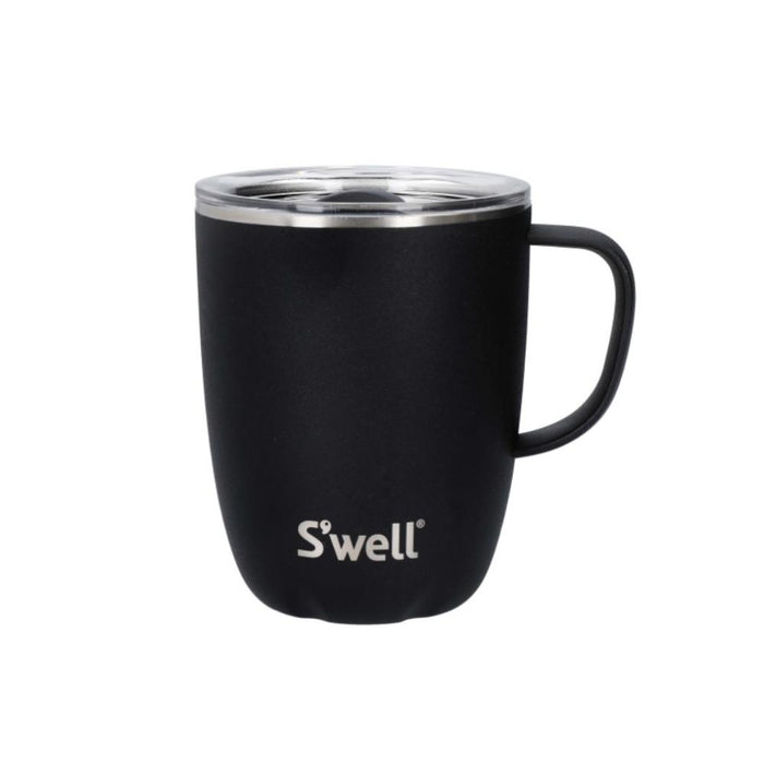 Swell Bazar Mug_Termico_C/Tapa_Y_Manija_350Ml_Onyx