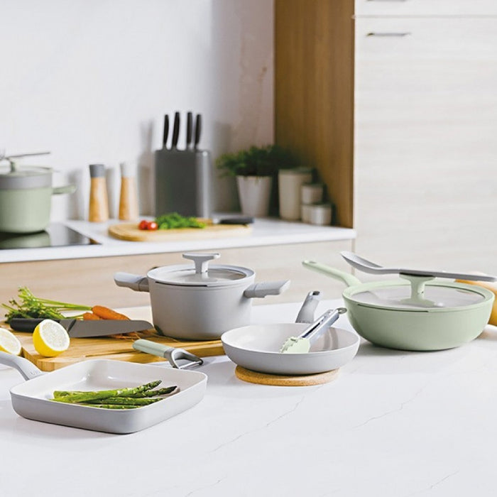 Berghoff Bazar Hogar Olla_sopera_con_tapa_antiadherente Balance_Sage 24x14cm