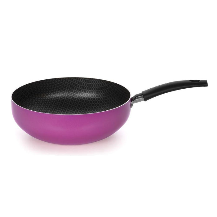 Multiflon Bazar Color Por Sarten Wok 24 C/Mango Rosarosa