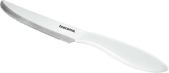 Tescoma Cuchillo De Mesa 12 Cm 6 Pzs Blanco Presto