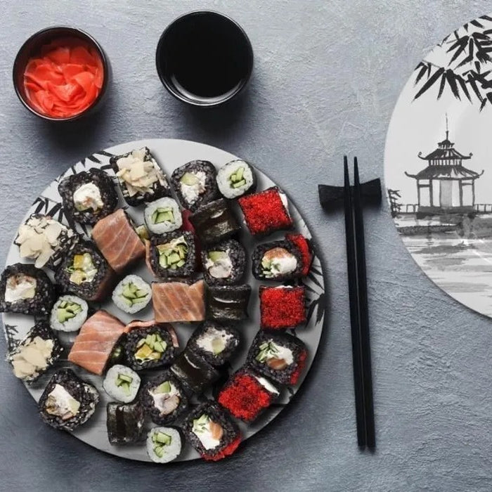 Alleanza Bazar Kit_6_pzs_con_Mini_Salsera_Coleccion_Japonesa