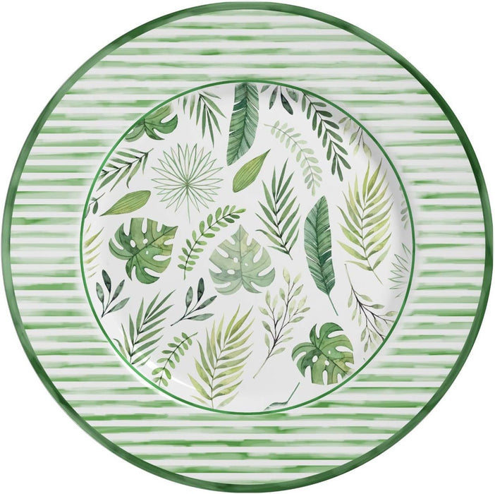 Alleanza Juego 12 Pz Aquarela Tropical C/ Bowl Verde agua Caixa 1da Classific.