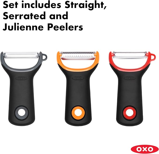 Oxo Gg Juego De Peladores De 3 Piezas