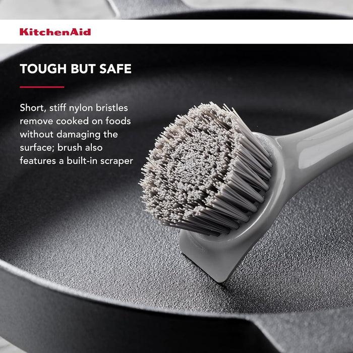 KitchenAid Bazar Cepillo_de_limpieza_de_hierro_fundido