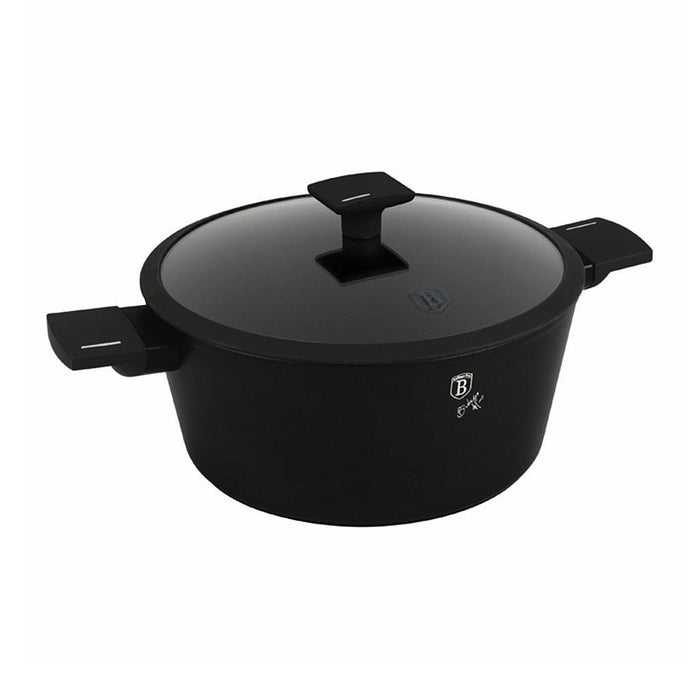 Berlinger Haus Bazar Cacerola_c/tapa_28_cm_Matte_Black_Collection