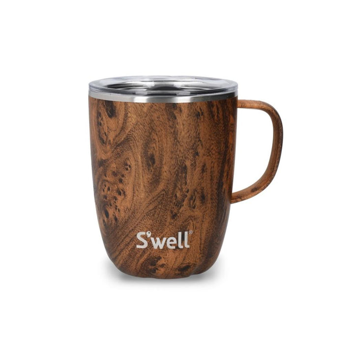 Swell Bazar Mug_Termico_C/Tapa_Y_Manija_350Ml_Teakwood