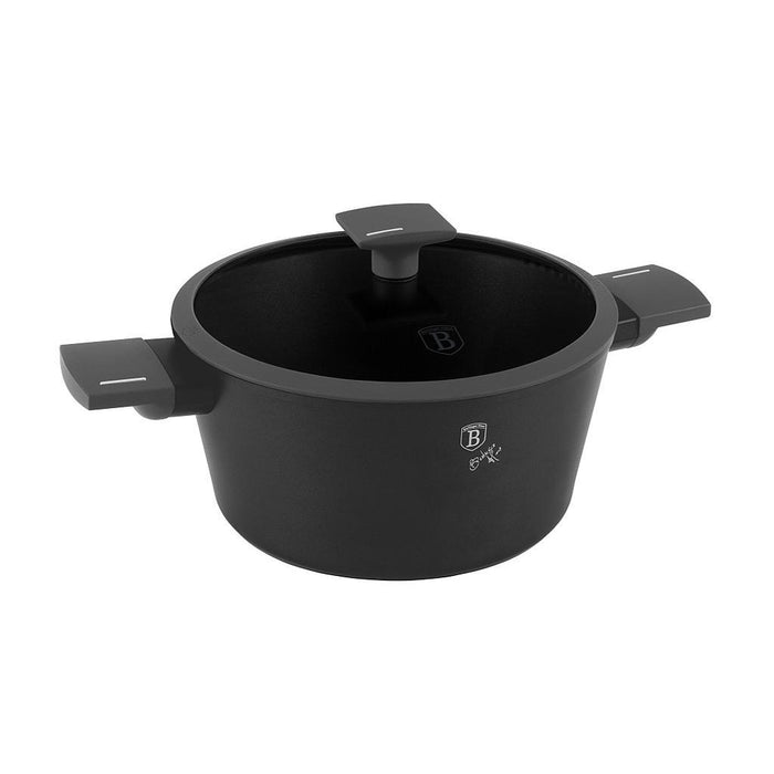 Berlinger Haus Bazar Cacerola_c/tapa_24_cm_Anthracite_Collection