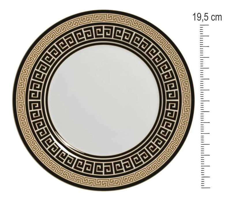 Alleanza Plato Sobremesa Grega Preto Caixa 2da Classific.