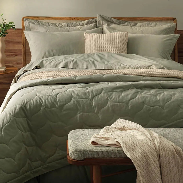 Karsten Porta_Almohada Tom 50x70 Verde_Salvia