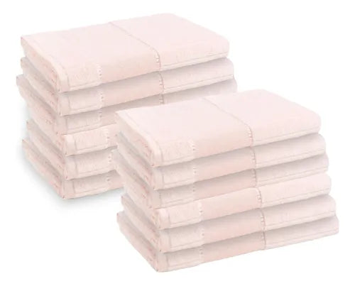 Karsten Toalla Bano Pasa Fitas Bordar 67X140 Rosa