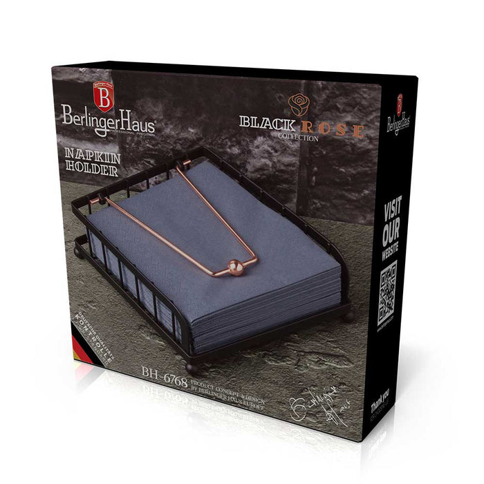 Berlinger Haus Bazar Servilletero_black