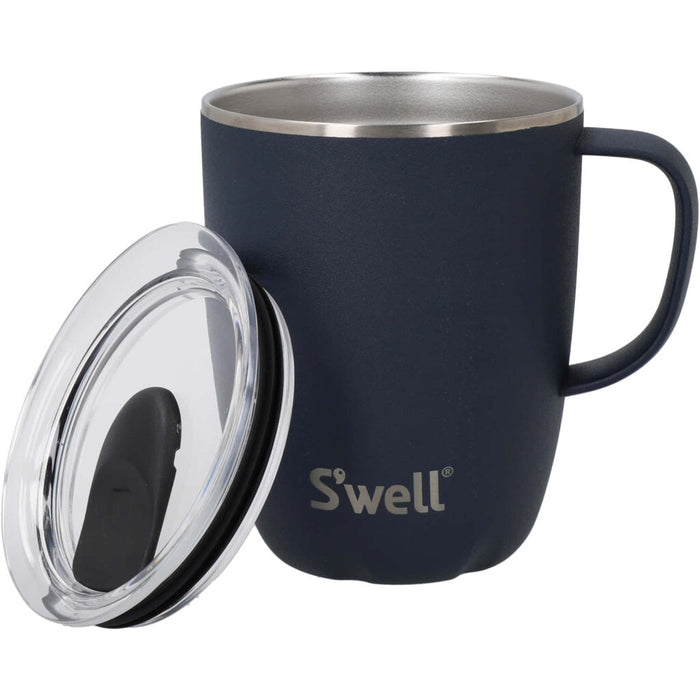 Swell Bazar Mug_Termico_C/Tapa_Y_Manija_350Ml_Azurite