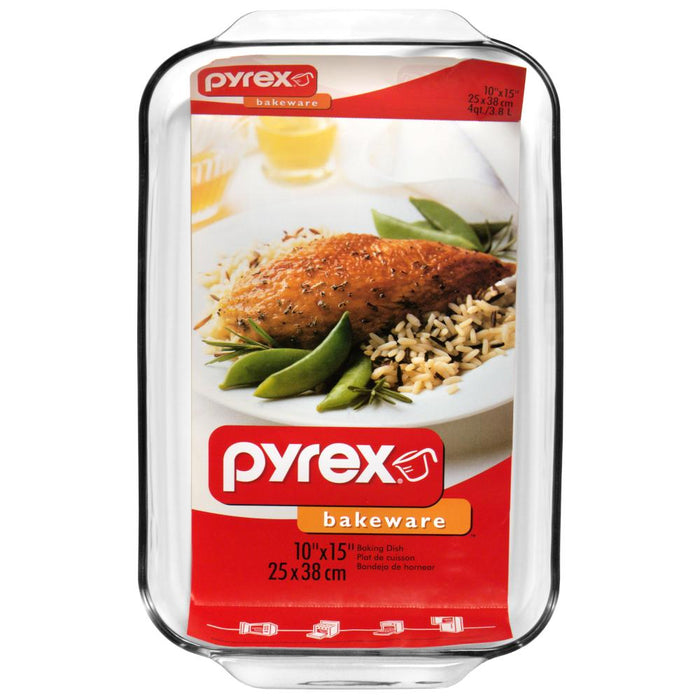 Pyrex Basics 4.5L Rectangular Baking Dish
