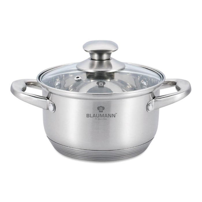 Berlinger Haus Bazar Cacerola_c/tapa_24_cm_Satin_Gourmet_Line