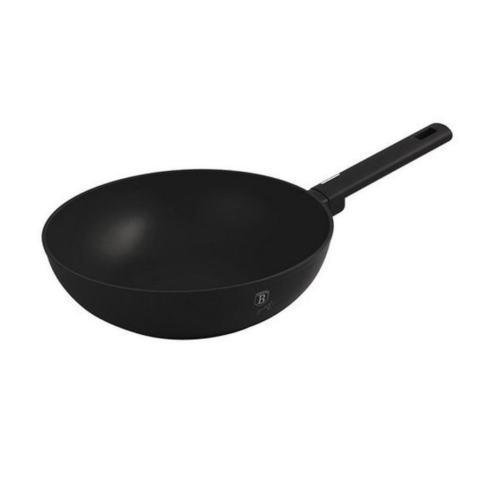 Berlinger Haus Bazar Wok_28_cm_Matte_Black_Collection