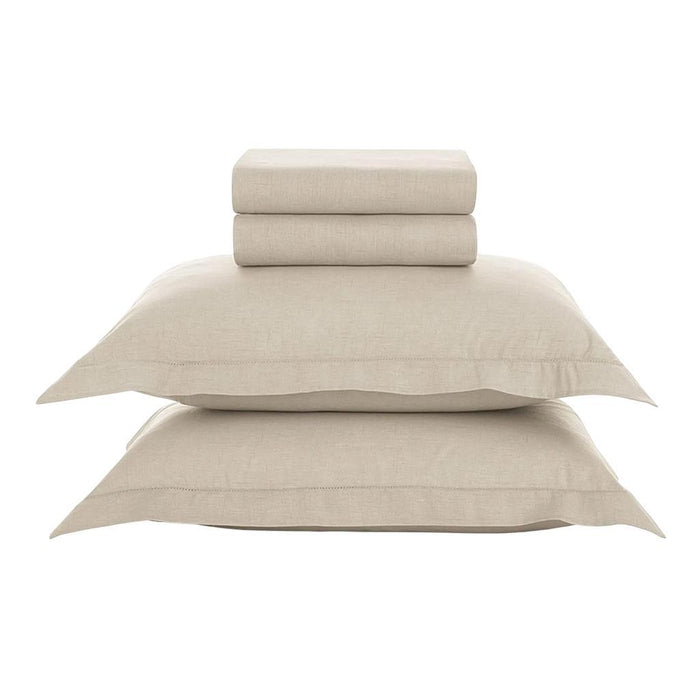 Karsten Blanqueria Juego Sabana Cama Tesso 240X240 Bege