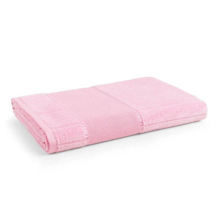 7909156584248 KARSTEN TOALLA BANO STELLA BORDAR 67X140 ROSA BEGONIA
