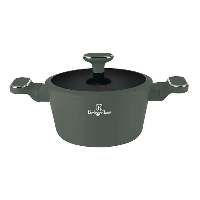 Berlinger Haus Bazar Cacerola C/Tapa 20 Cm Matte Green Coleccion