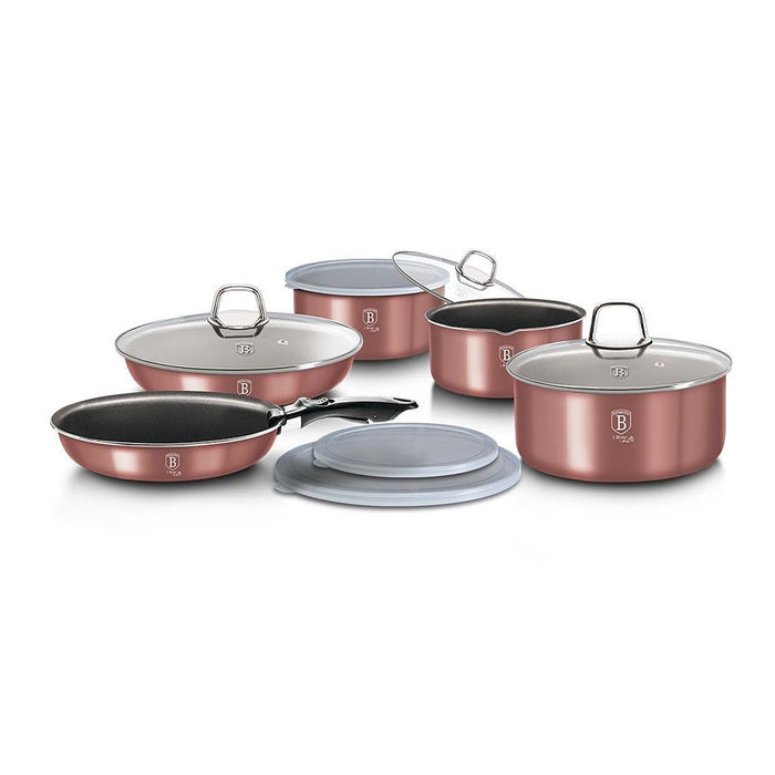 Berlinger Haus Bazar Jgo de Utencilios p/cocinar 12 pcs Rose Collection