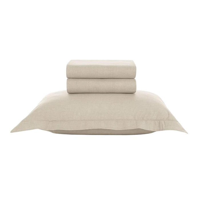 Karsten Blanqueria Juego Sabana Cama Tesso 180X240 Bege