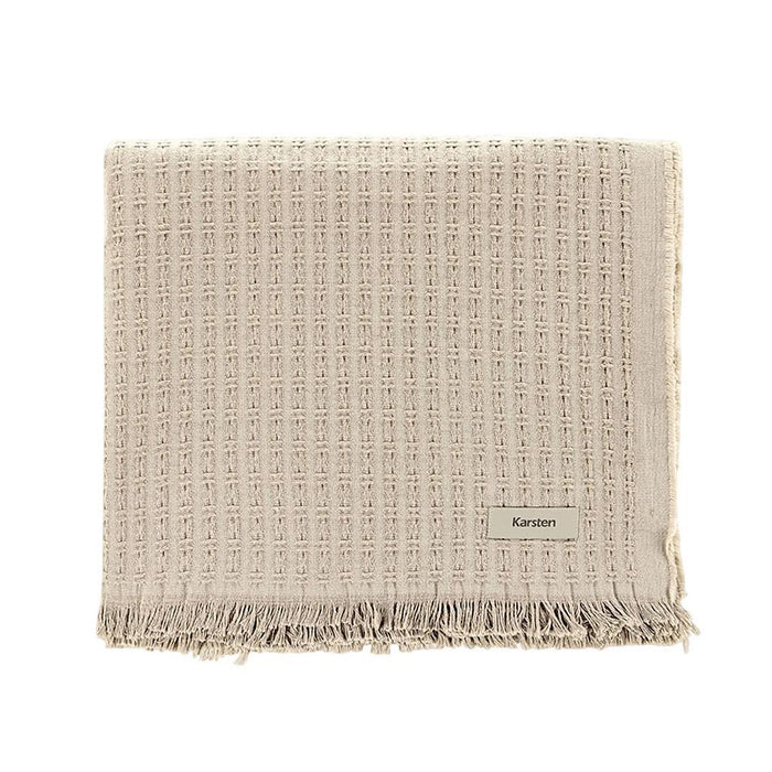 Karsten Blanqueria Mantas Cama Atlanta 150X200 Porcelana