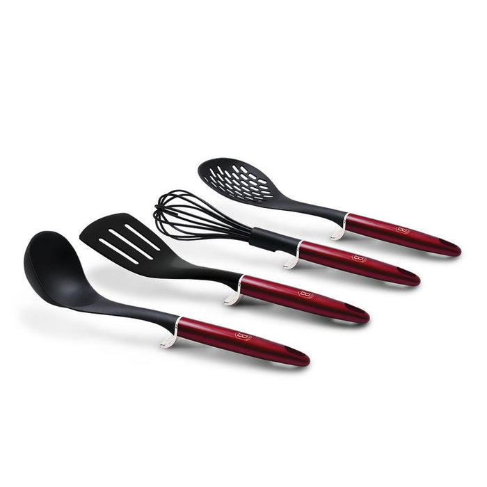 5999108444555 Berlinger Haus Bazar jgo de utensilios de cocina de 4 pz Burgundy