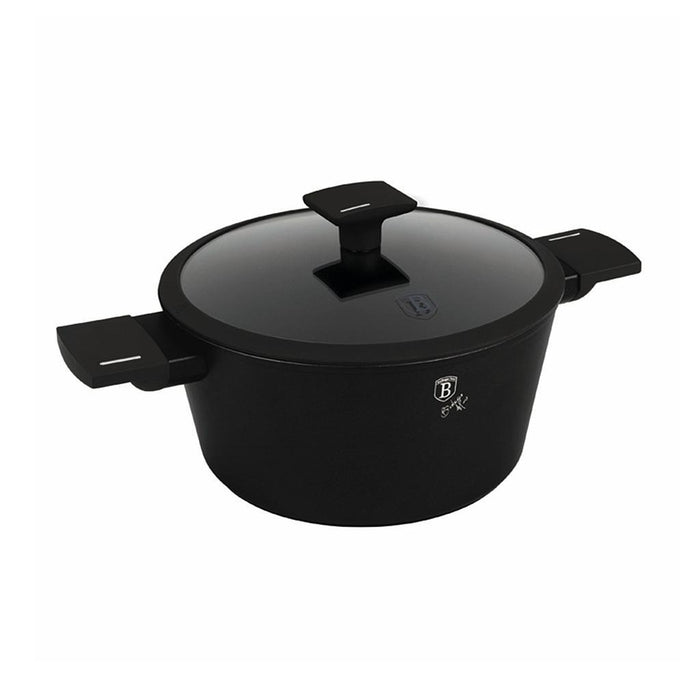 5999108475146 BERLINGER HAUS BAZAR CACEROLA C/TAPA 24 CM MATTE BLACK COLLECTION