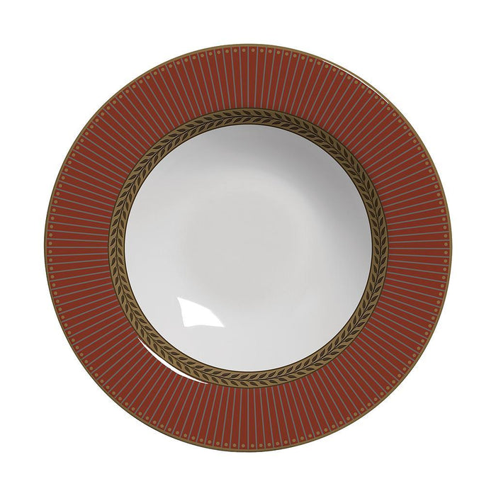 7908199410040 ALLEANZA PLATO HONDO CELEBRATE VERMELHO CAIXA 2DA CLASSIFIC.