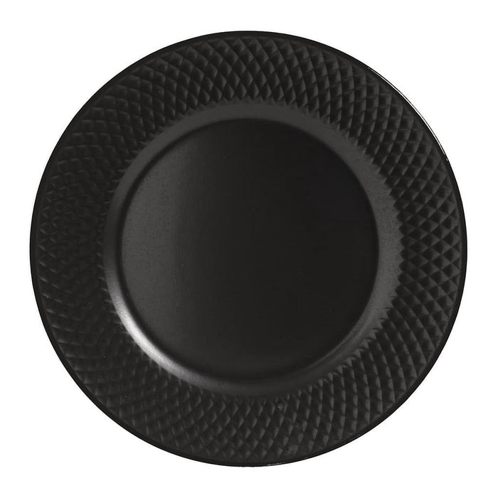 7908199459926 ALLEANZA BAZAR PLATO PRINCIPAL NEGRO MATTE 29 CM