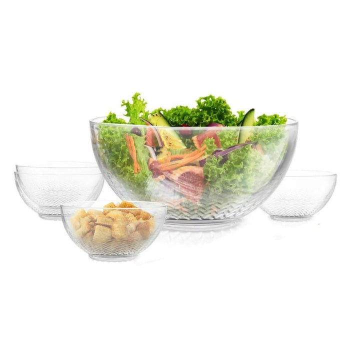 Libbey Bazar Jgo Ensalada Merida 5Pz