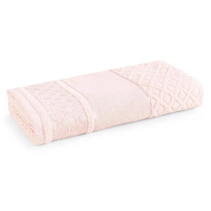 Karsten Toalla Bano Lince Bordar 67X140 Salmon