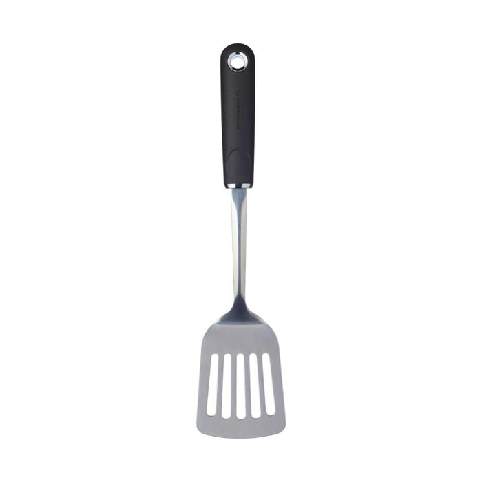 5028250807076 MASTERCLASS BAZAR ESPATULA RANURADA DE ACERO INOX CARDED