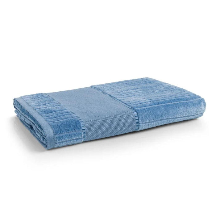 Karsten Toalla Bano Stella Bordar 67X140 Azul Crepusculo