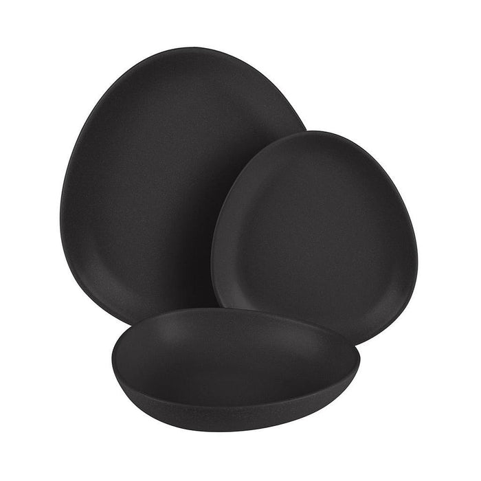 Berlinger Haus Bazar 18 Pcs Juego De Platos Matt Black