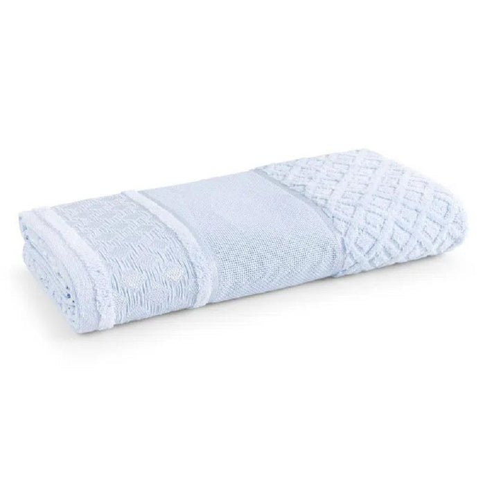 Karsten Toalla Bano Lince Bordar 67X140 Celeste