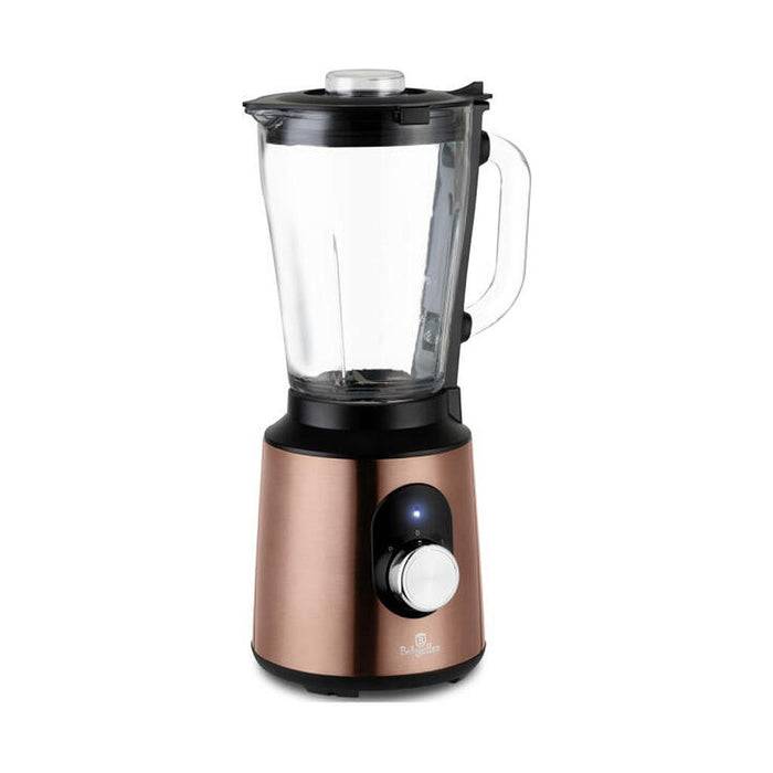 Berlinger Haus Bazar Licuadora 1,5 L C/Jarra Vidrio, 1000 W Rose Gold