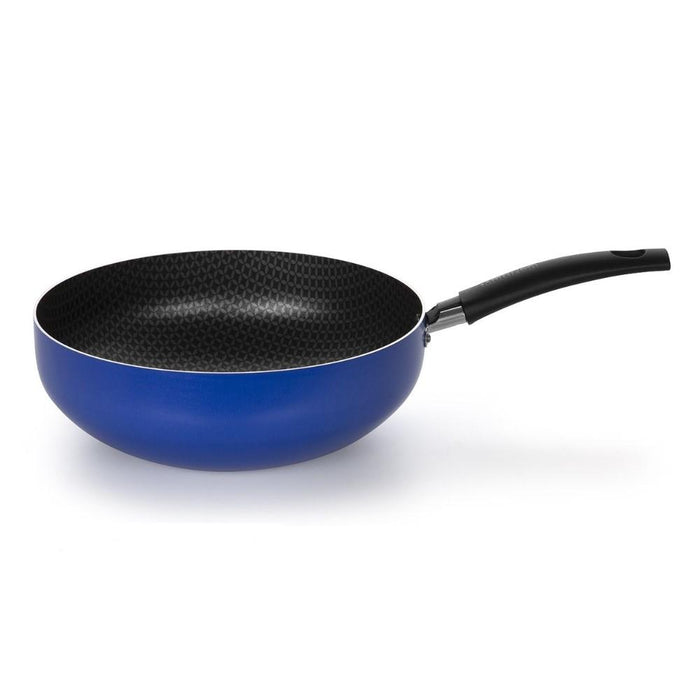 Multiflon Bazar Color Por Sarten Wok 24 C/Mango Azulazul