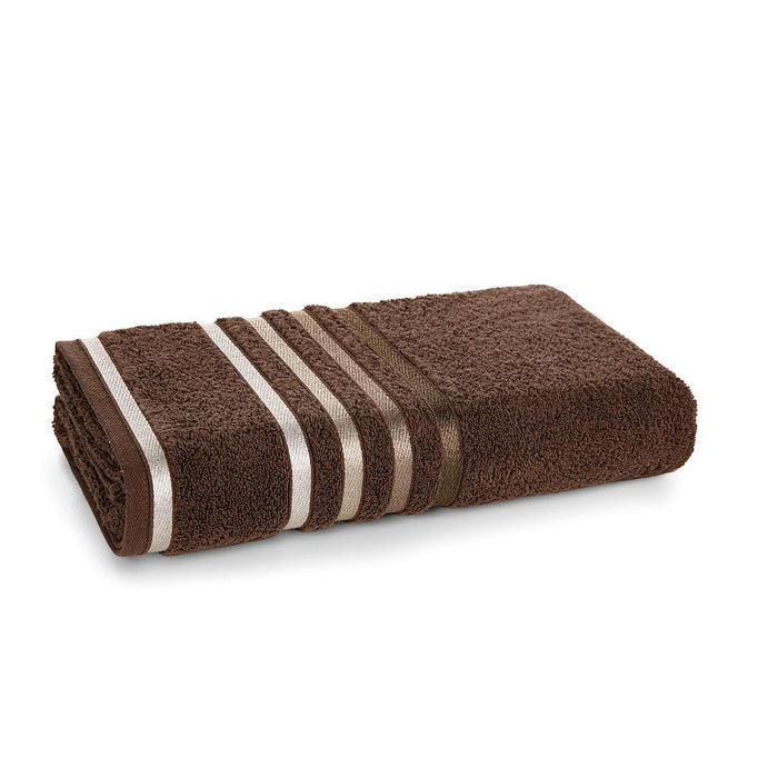 7909156278789 KARSTEN TOALLA DE BANO LUMINA 70X140 CHOCOLATE/MARRON