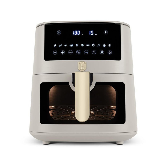 Berlinger Haus Bazar Air fryer 8 L ventana visible matt cream