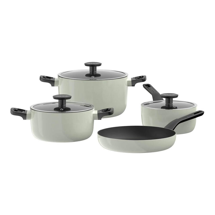 5413821378848 BERGHOFF BAZAR HOGAR BATERIA DE COCINA ANTIADHERENTE GLINTS SAGE 7 PIEZAS