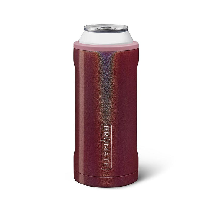 HJ24GME- BRUMATE  ACCESORIOS  HOPSULATOR JUGGERNAUT INSULATED 24/25OZ CAN-COOLER |GLITTER MERLOT