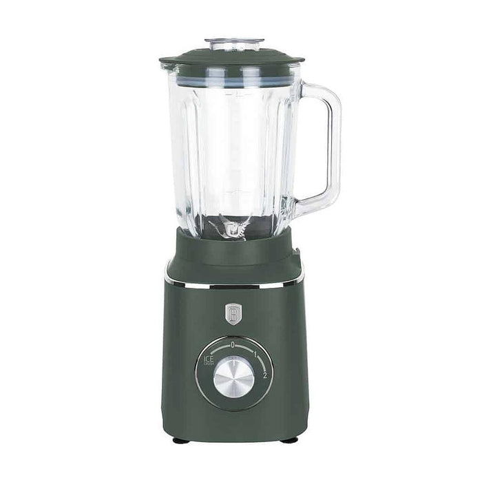Berlinger Haus Bazar Licuadora 1,5 L C/Jarra Vidrio, 1000 W Matt Green