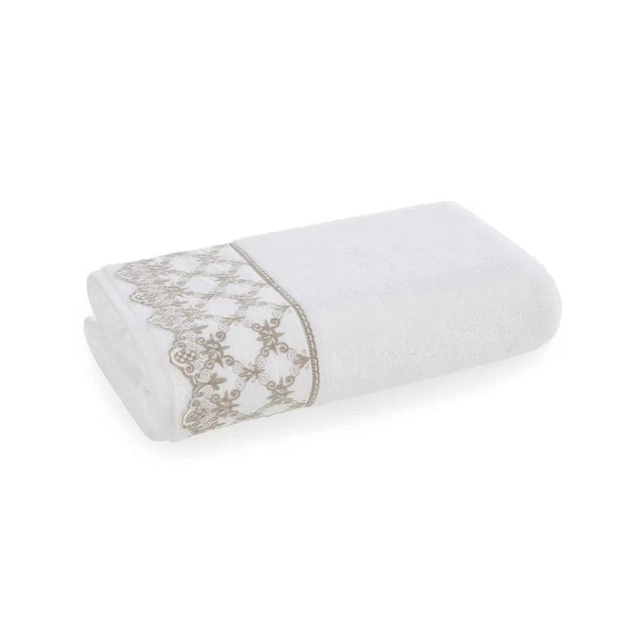 Karsten Toalla Bano Constanza 70X140 Blanco/Beige