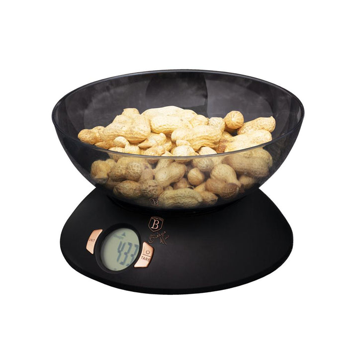 5999108427343 BERLINGER HAUS BAZAR BASCULA DE COCINA CON BOL COLECCION BLACK ROSE