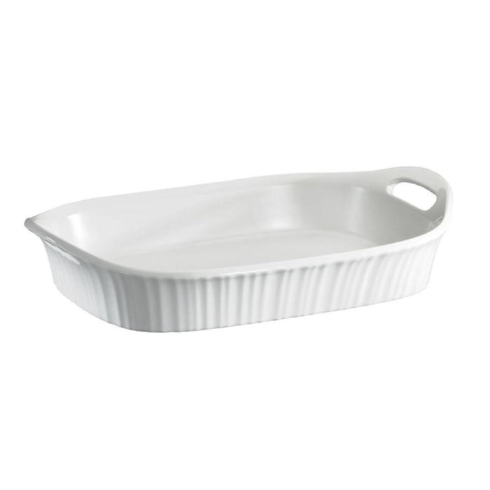 Corelle CW Cacerola Oval Ceramic French 2-84 litros Blanco
